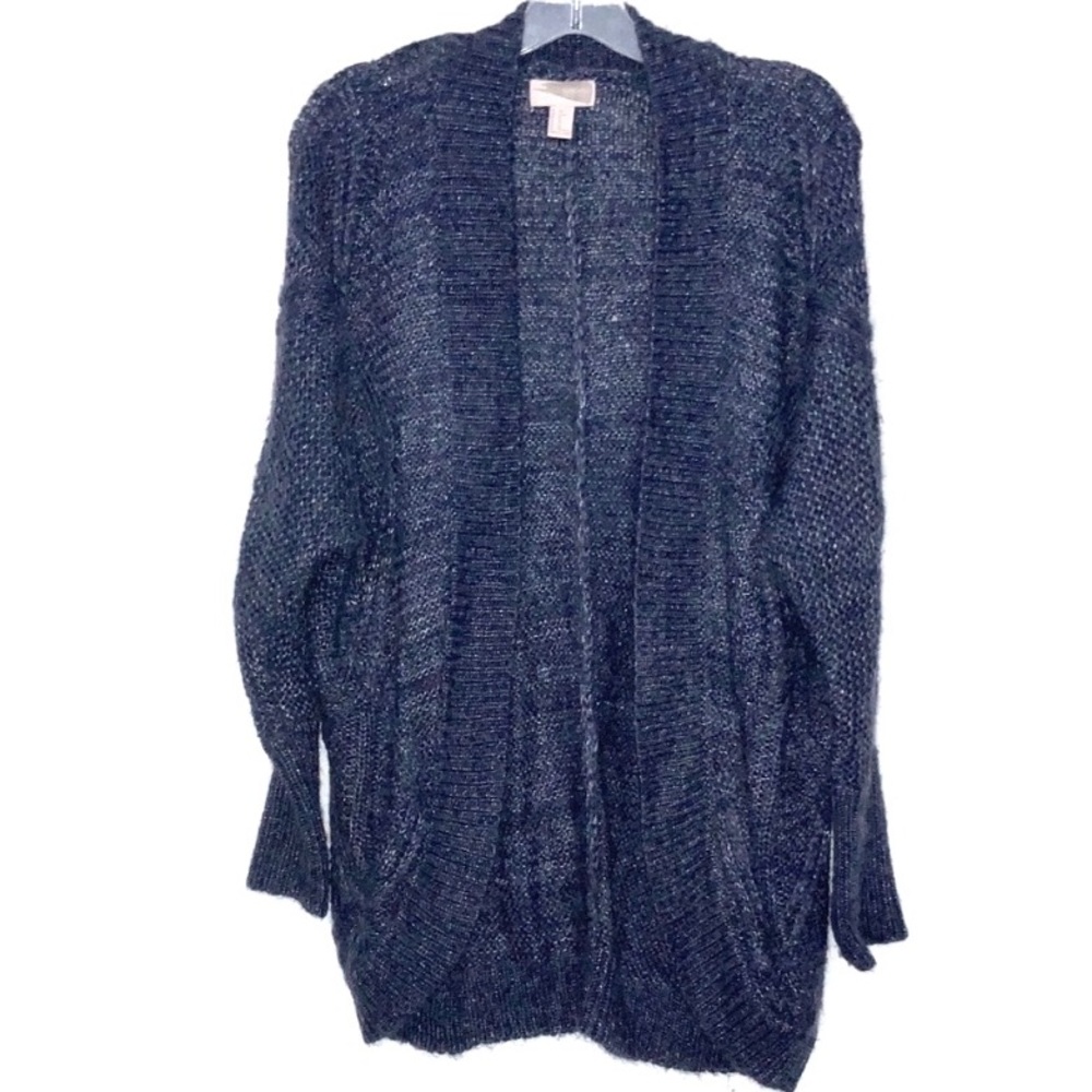 SW78 Forever 21 Soft Blue Open Cardigan Size XS